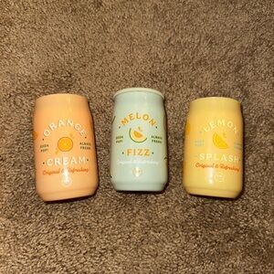 DW Home Set of Three Soda Pop Themed Candles
